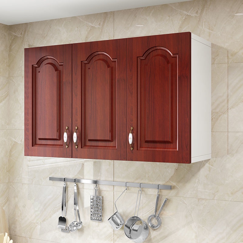 Solid Wood Kitchen Wall Cupboard Wall Cabinet Room Wall Cupboard ...