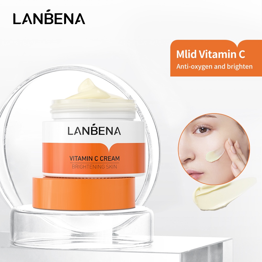 LANBENA Vitamin C Whitening Face Cream Moisturizing Brighten Skin