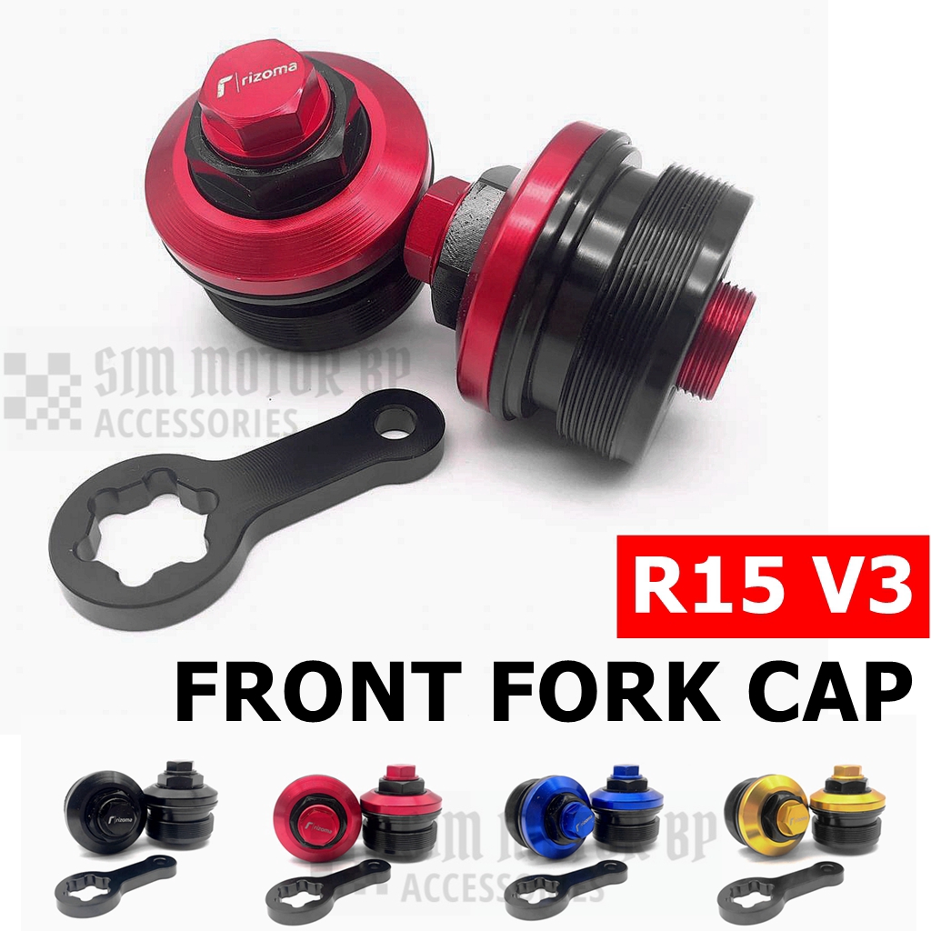 Front clearance fork cap