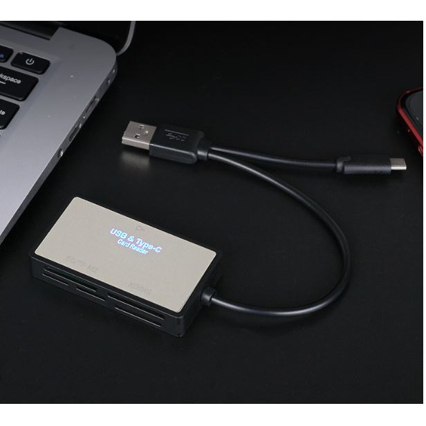 BYL-1908 TYPE C CARD READER | Shopee Malaysia