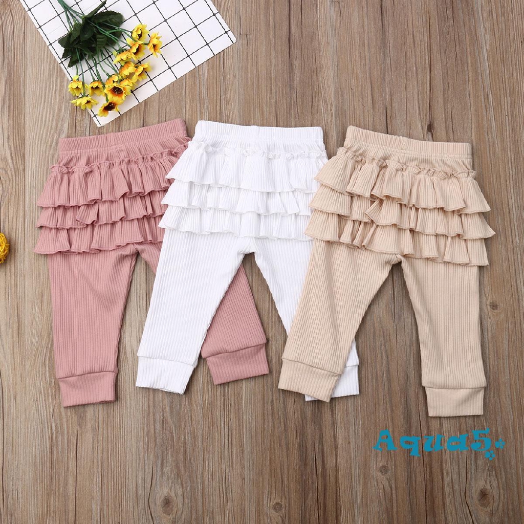 Baby girl ruffle bum hot sale leggings