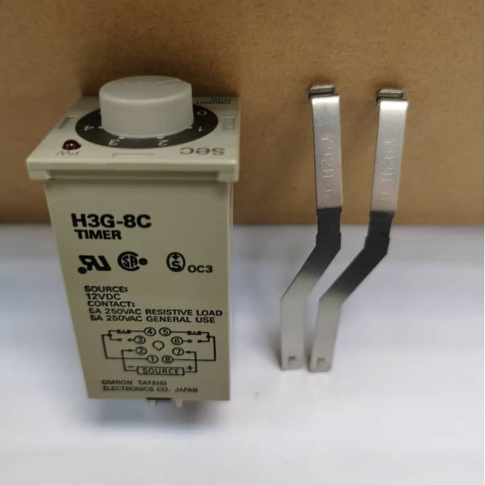 OMRON H3G-8C DC12 60S Timer, DPDT | Shopee Malaysia