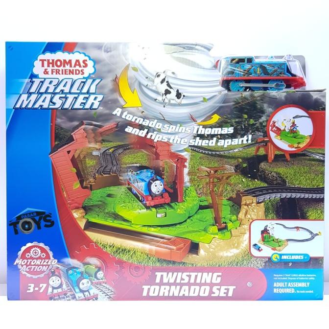 Fisher-price Thomas & Friends Trackmaster Twisting Tornado Set | Shopee ...