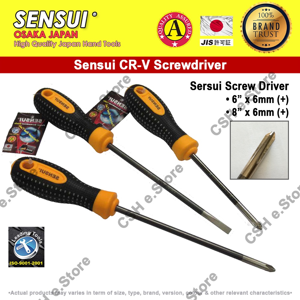 Sensui Power Screwdriver Head CRV Power Screw Driver Pemutar