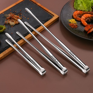 Stainless Steel Kitchen Tongs Salad Tongs BBQ Tongs Heavy Duty Serving Food  Tongs for Frying, Cooking, Clipping Toast Bread, Grilling, Buffet Serving