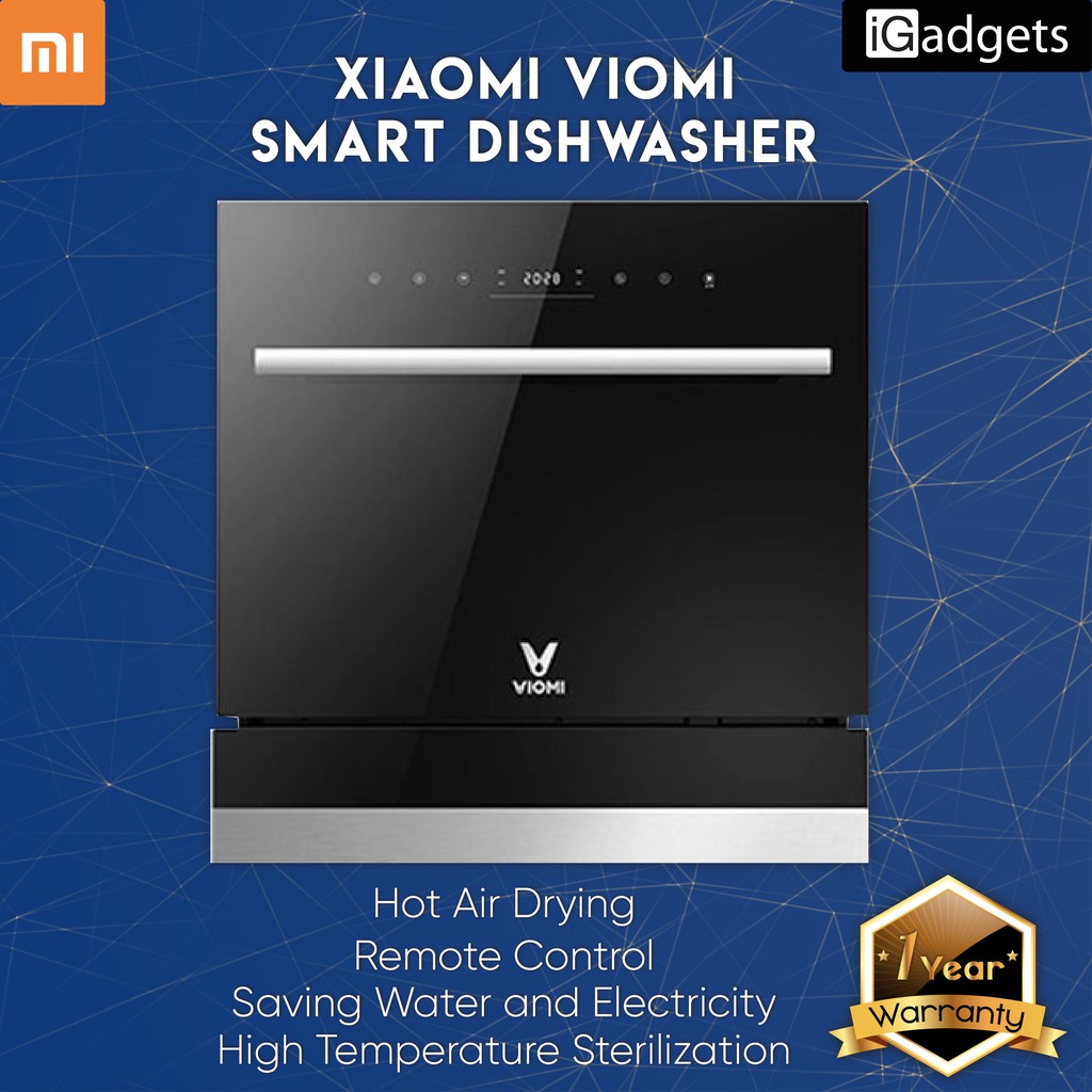 Xiaomi Viomi Smart Dishwasher VDW0801 Shopee Malaysia