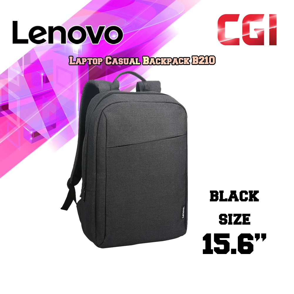 Lenovo® Casual B210 Backpack With 15.6 Laptop Pocket, Black