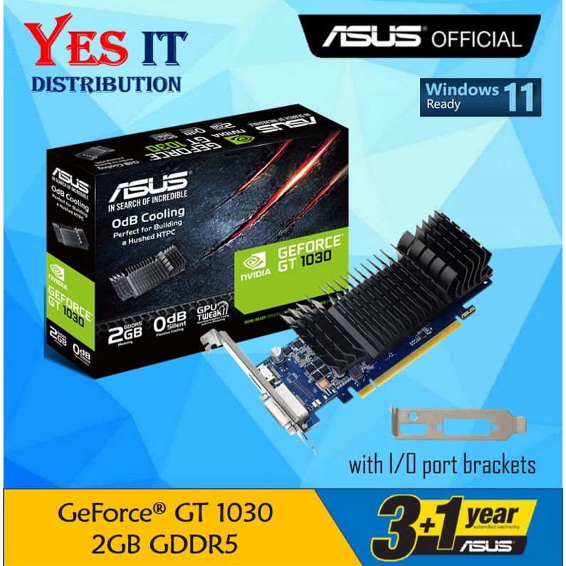 Gt 1030 2gb ddr5 low profile hot sale