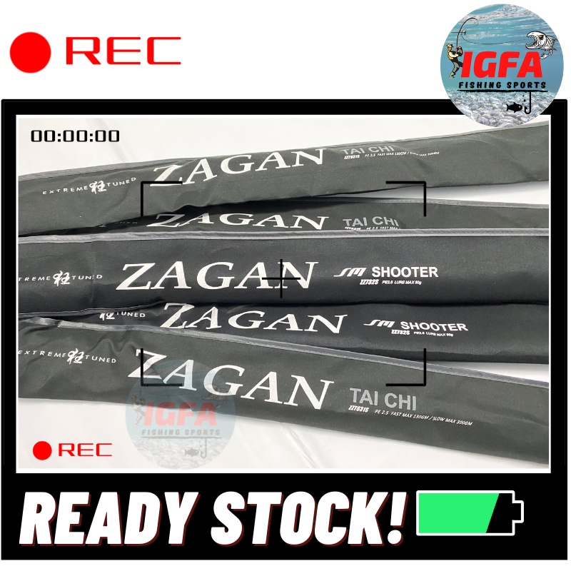 [IGFA] ZEN ZAGAN TAI CHI Rod Spinning Fuji Zagan Jigging Rod Zagan Rod ...