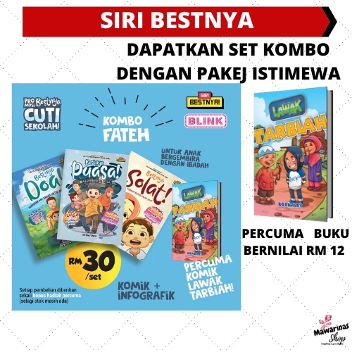 [MAWARINAS] Sri Bestnya : Puasa Doa & Bestnya Solat : Buku Komik Kanak ...