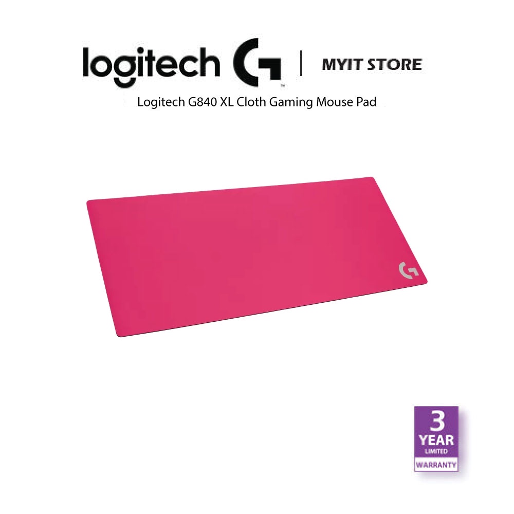 [READY STOCK] Logitech G840 XL Cloth Gaming Mouse Pad Shopee Malaysia