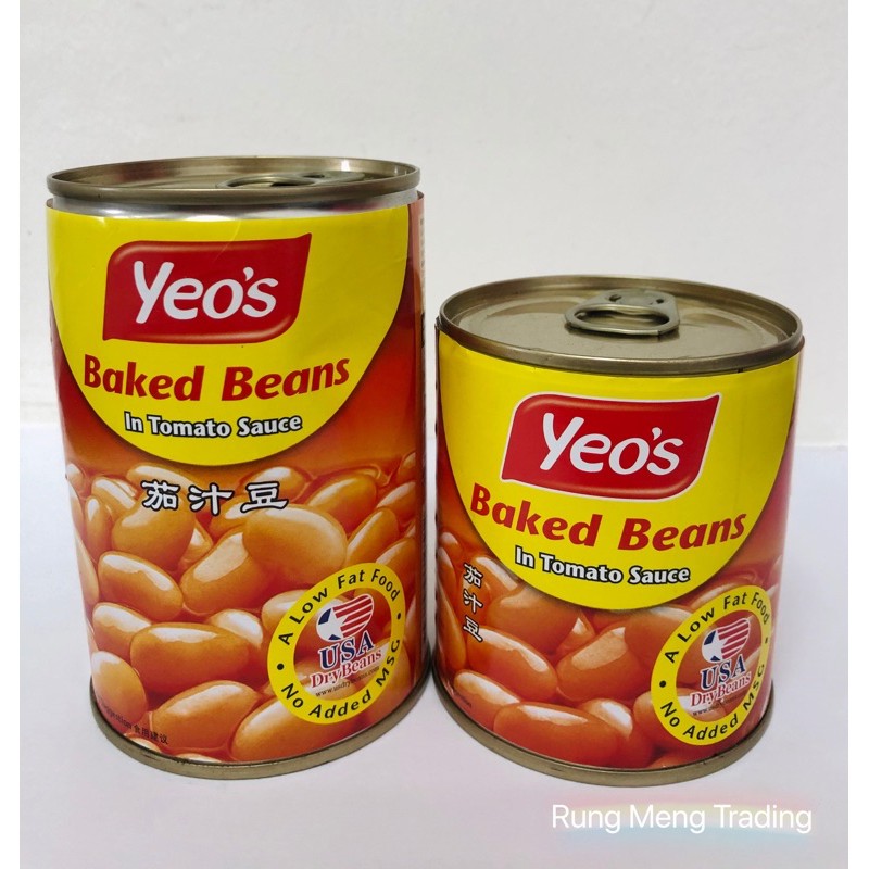 Yeo's Baked Beans In Tomato Sauce 茄汁豆 Shopee Malaysia