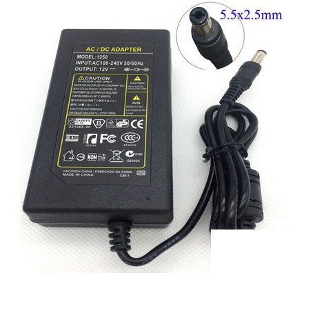 AC DC 12V 4A CCTV CAMERA DVR DAHUA Monitor LED Stripe Light