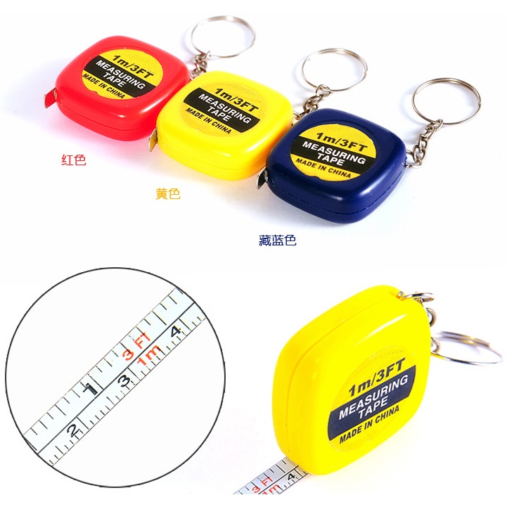 Mini measuring tape 1m measurement tape Mini Measuring Pita Ukur 1M