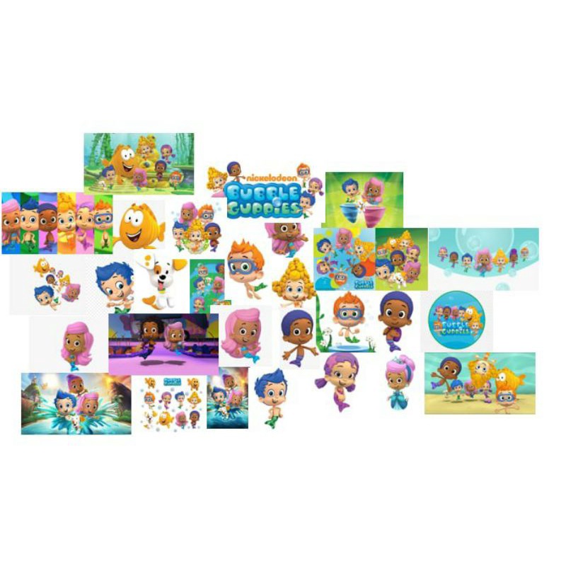 bubble guppies sticker | Shopee Malaysia