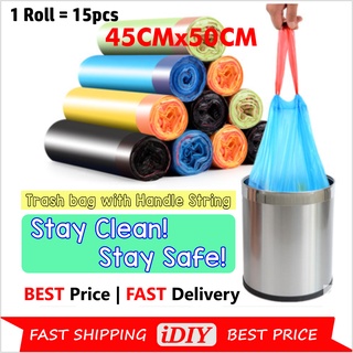 100 Pcs Black Thicken Large Garbage Bag Household Mall School Large-capacity  Trash Bag Hotel Kitchen Strong Durable Plastic Bag - Trash Bags - AliExpress