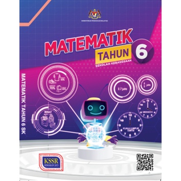 (DBP) Buku Teks Matematik Tahun 6 SK KSSR | Shopee Malaysia