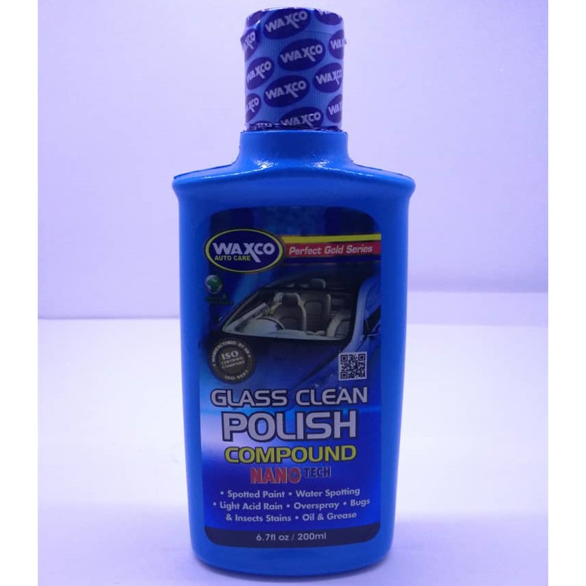 WAXCO Auto Care Polishing Compound Nano Tech 6.7FL OZ/ 200ml