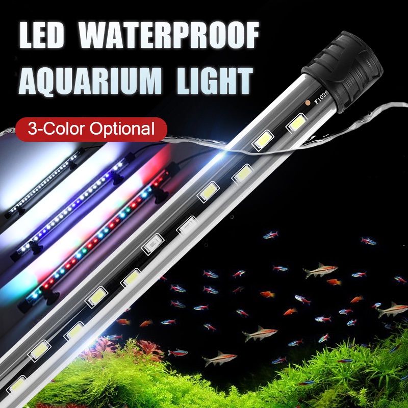1875CM LED Aquarium Light Waterproof Aquatic Plant Light Aquatic Decor