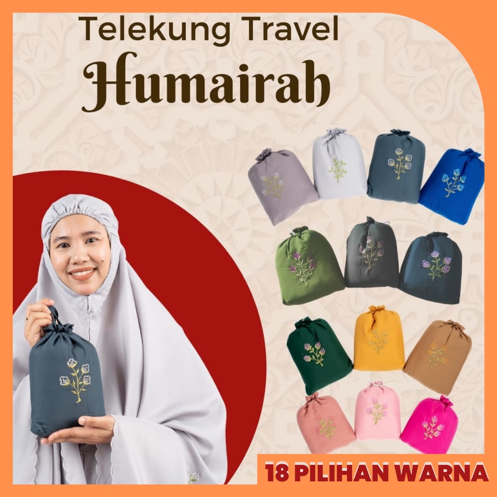 telekung solat travel