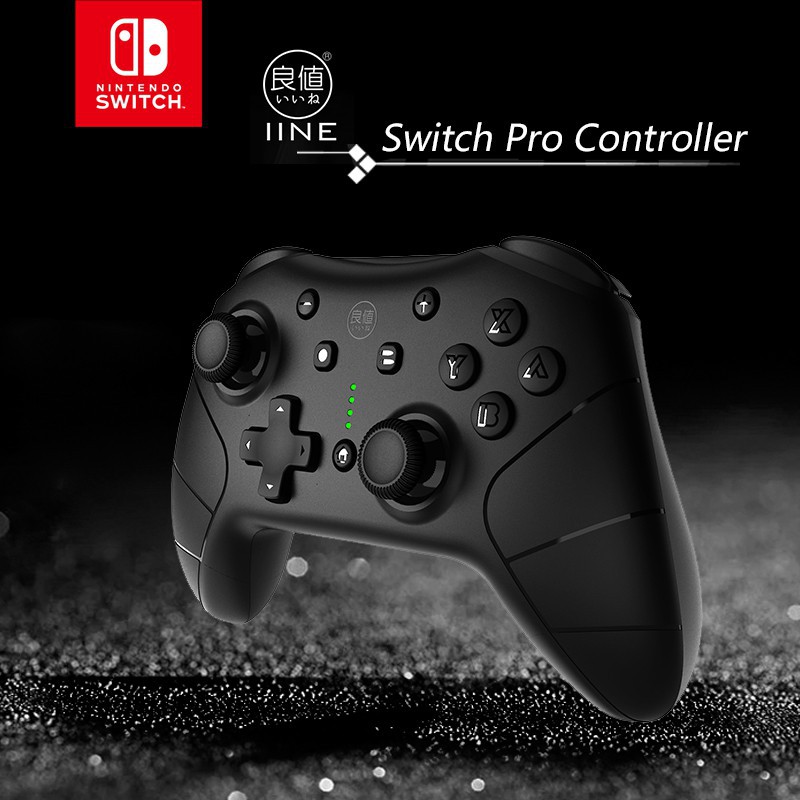 IINE Tokyo Rise Switch Pro Controller Gen II | BLACK | Shopee Malaysia