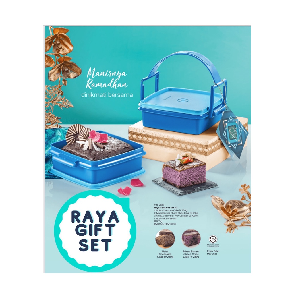 Tupperware Raya Cake Gift Set | Shopee Malaysia