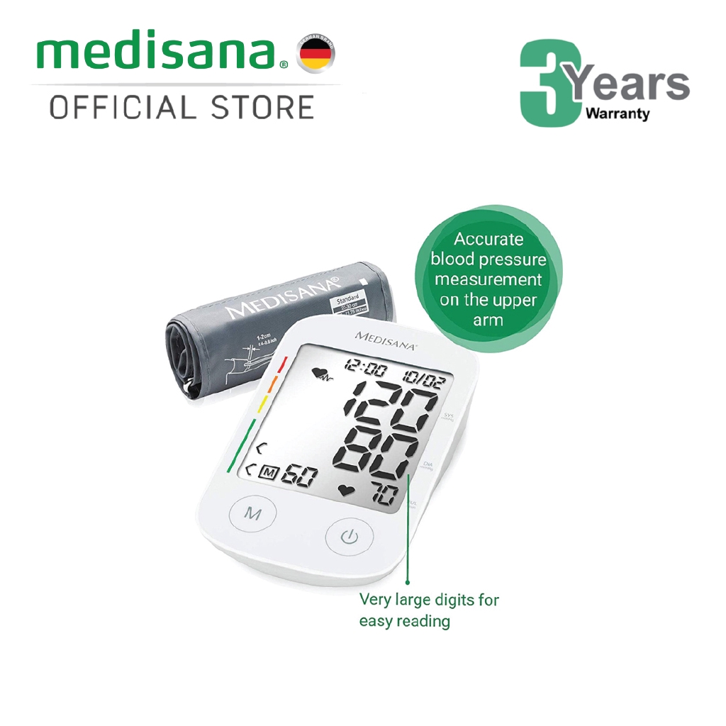 Medisana BU535 Upper Arm Blood Pressure Monitor Shopee Malaysia