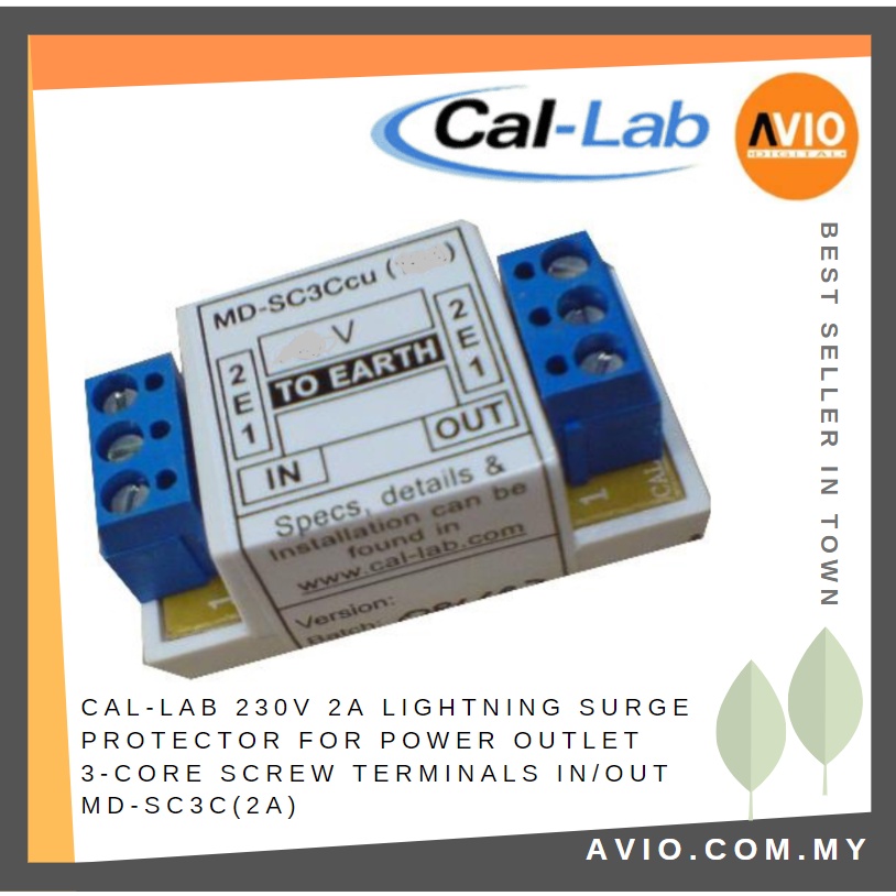 CALLAB Callab Cal Lab 230V 2A Lightning Surge Isolator Protector for