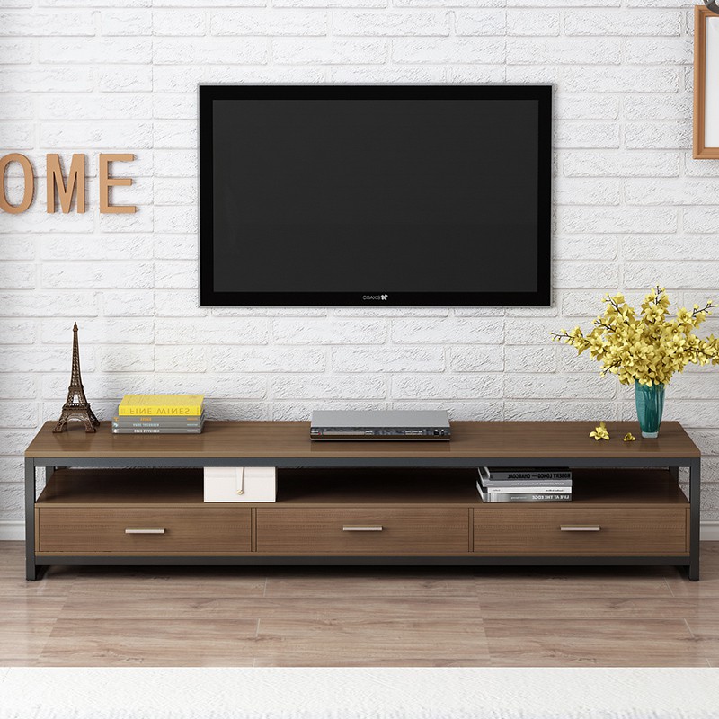 TV coffee table combination modern minimalist small apartment