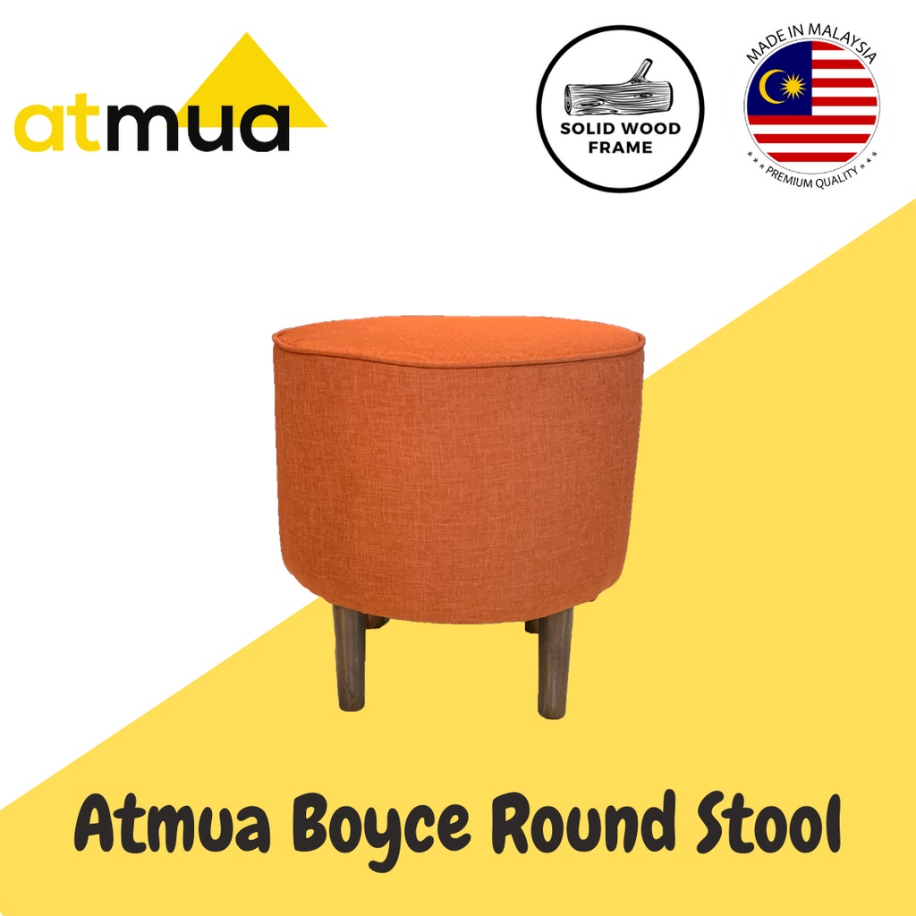 atmua-boyce-round-stool-solid-wood-legs-dressing-table-chair-kids-stool