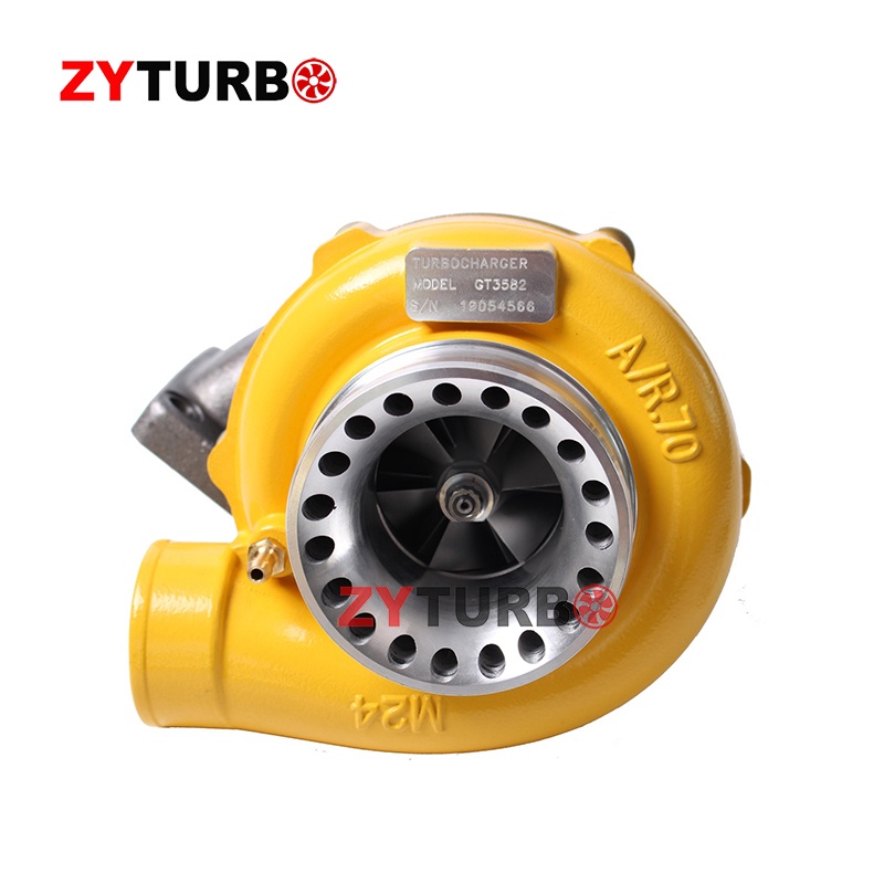 GT35 GT3582 GT3582R Turbo Charger AntiSurge Compressor AR.70/63 600HP Yellow Housing