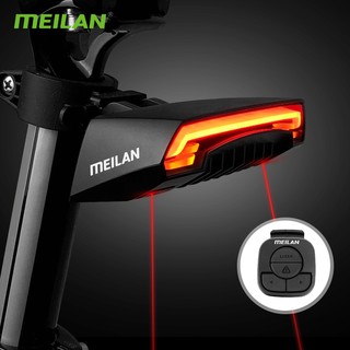 MEILAN X5 Smart Bike Tail Light with Turn Signals and Automatic