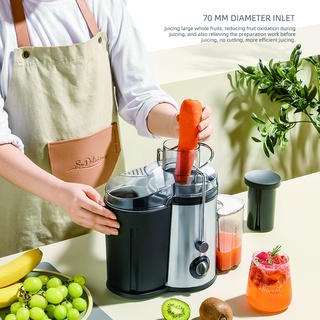 Sj-024 Horizontal Style 150W New Design Electric Juicer Machine