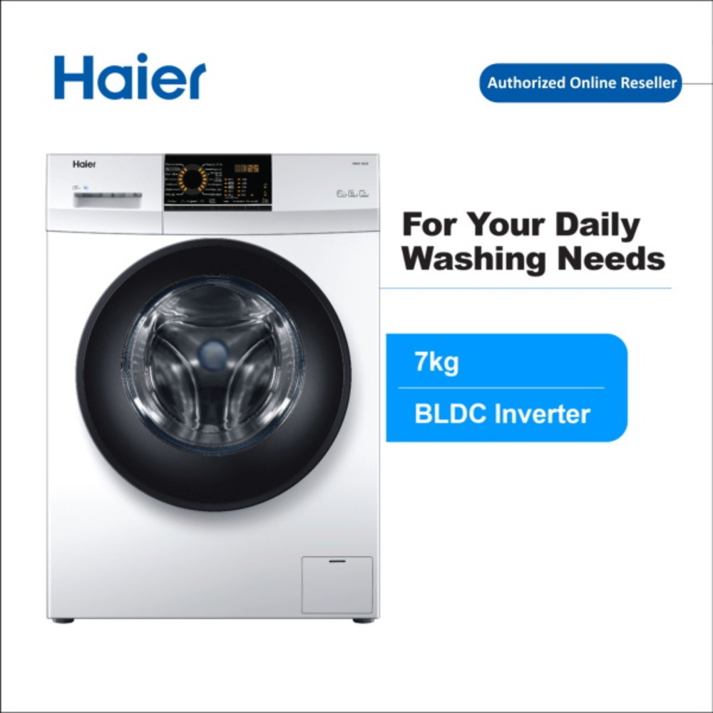 haier 7kg washing machine front load