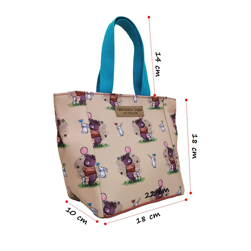 FABRICMADE Handmade Lunch Bag LN01 Shopee Malaysia