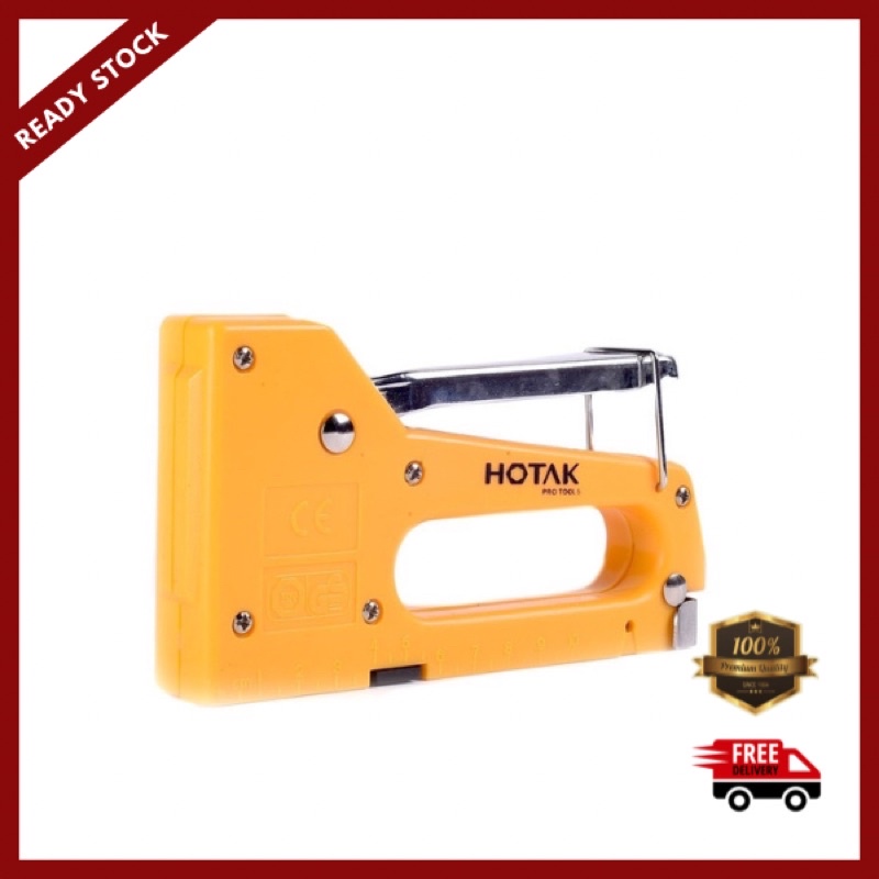 🔥READY STOCK🔥HOTAK Light Duty Tacker Stapler Gun (48mm) Shopee Malaysia