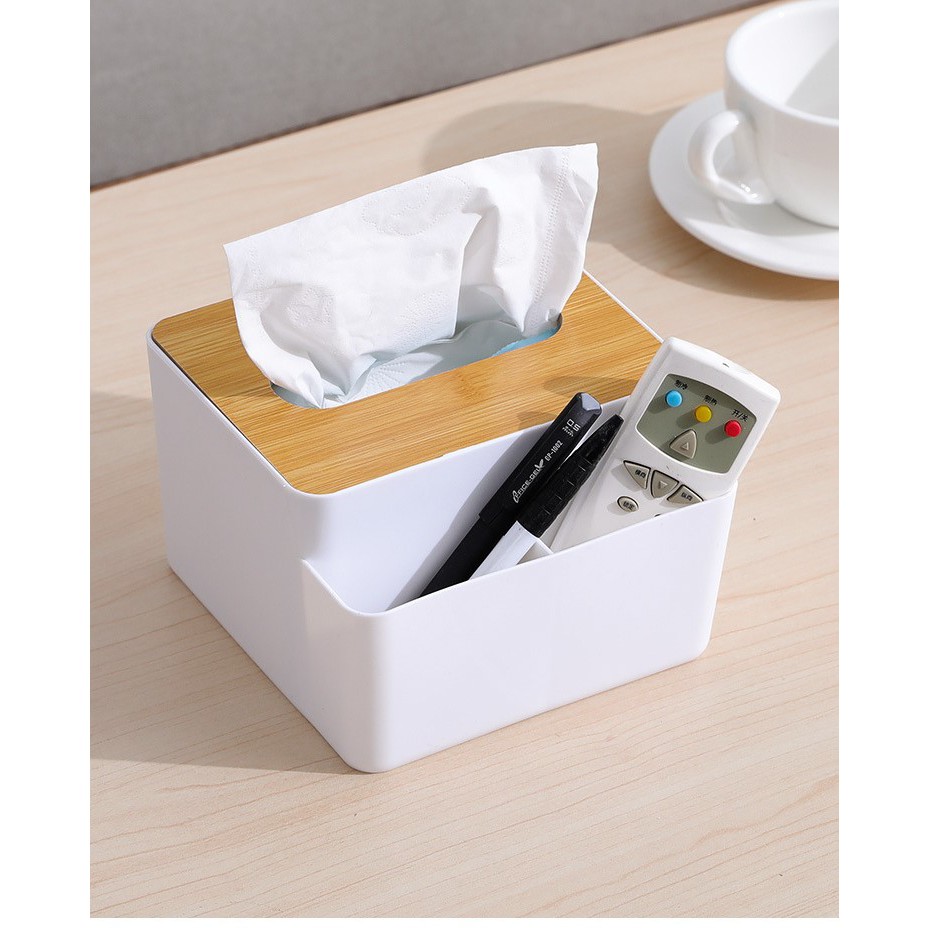 4 Warna Nordic Minimalist With Remote Hole Tissue Box Premium Kotak ...