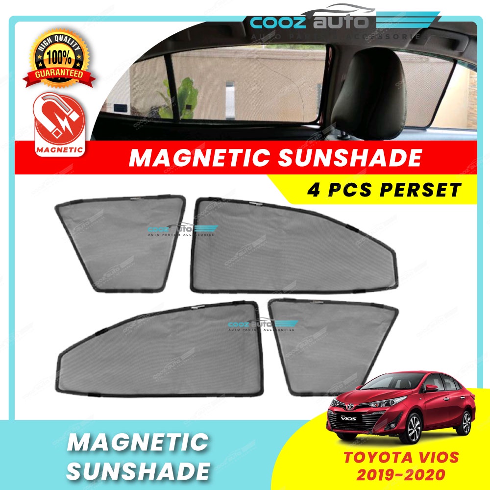 Toyota Vios 2019 - 2022 Magnetic Sun Shade Sunshade | Shopee Malaysia