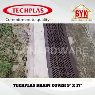 SYK TECHPLAS 9''x17'' High quality UV Protection Drain Cover (Brown ...