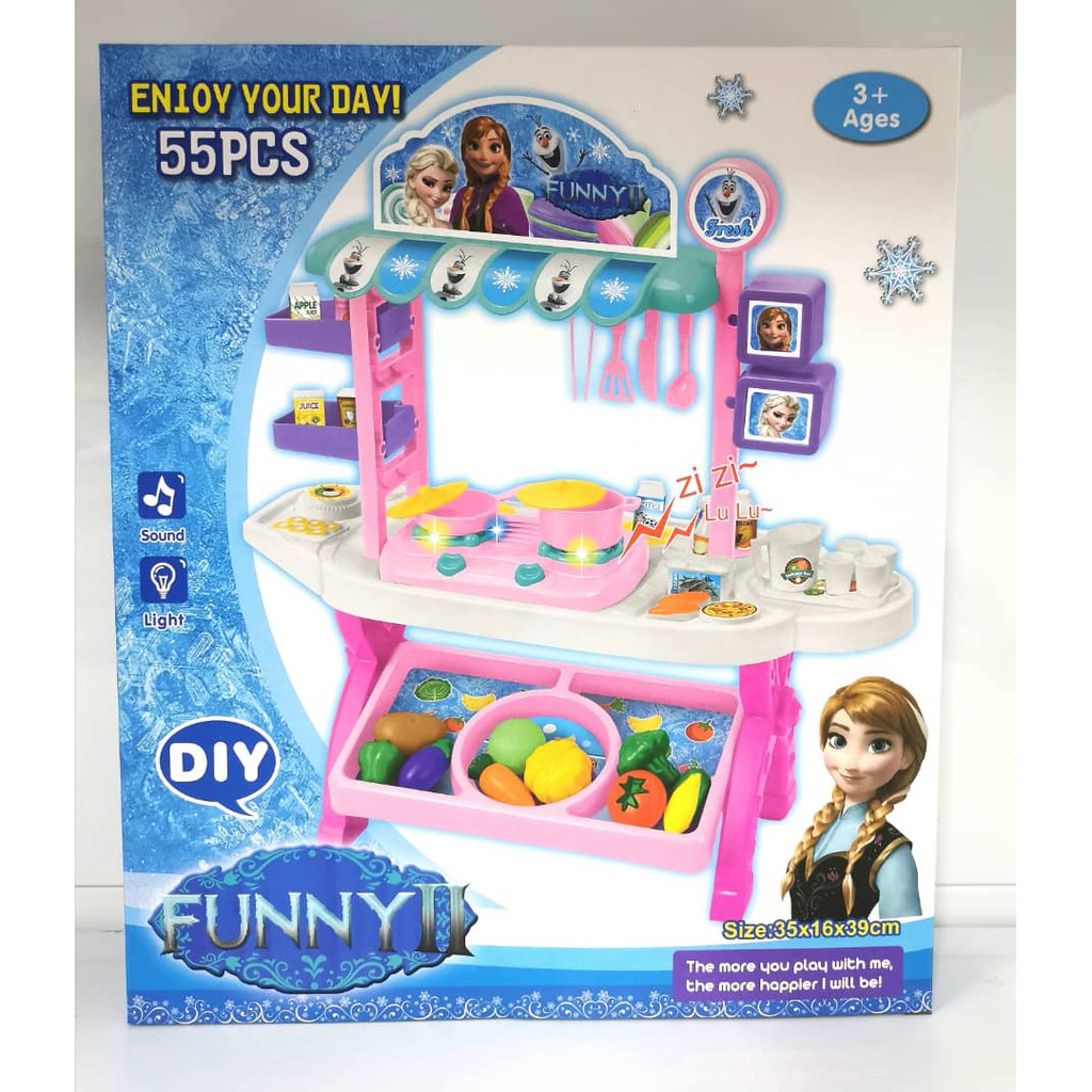 Frozen New Children S Simulation Kitchen Toys With Light Sound Shopee   1b5064db7a60d4d00275553503f40bb0