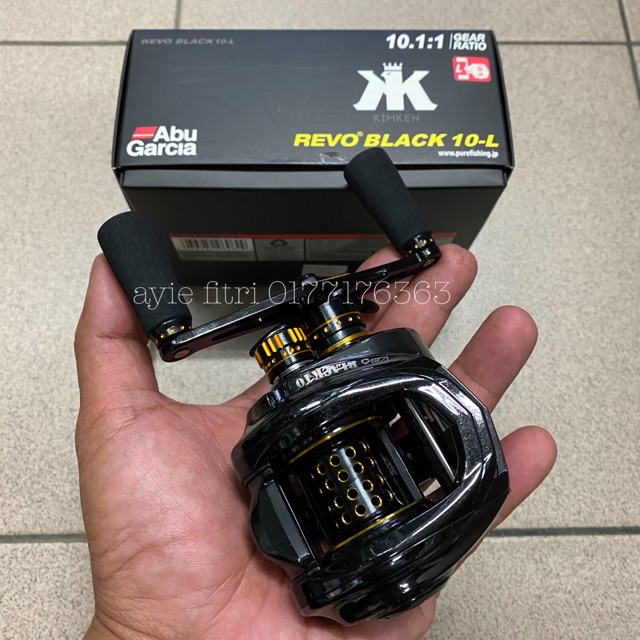 abu garcia revo black 10L kimken | Shopee Malaysia