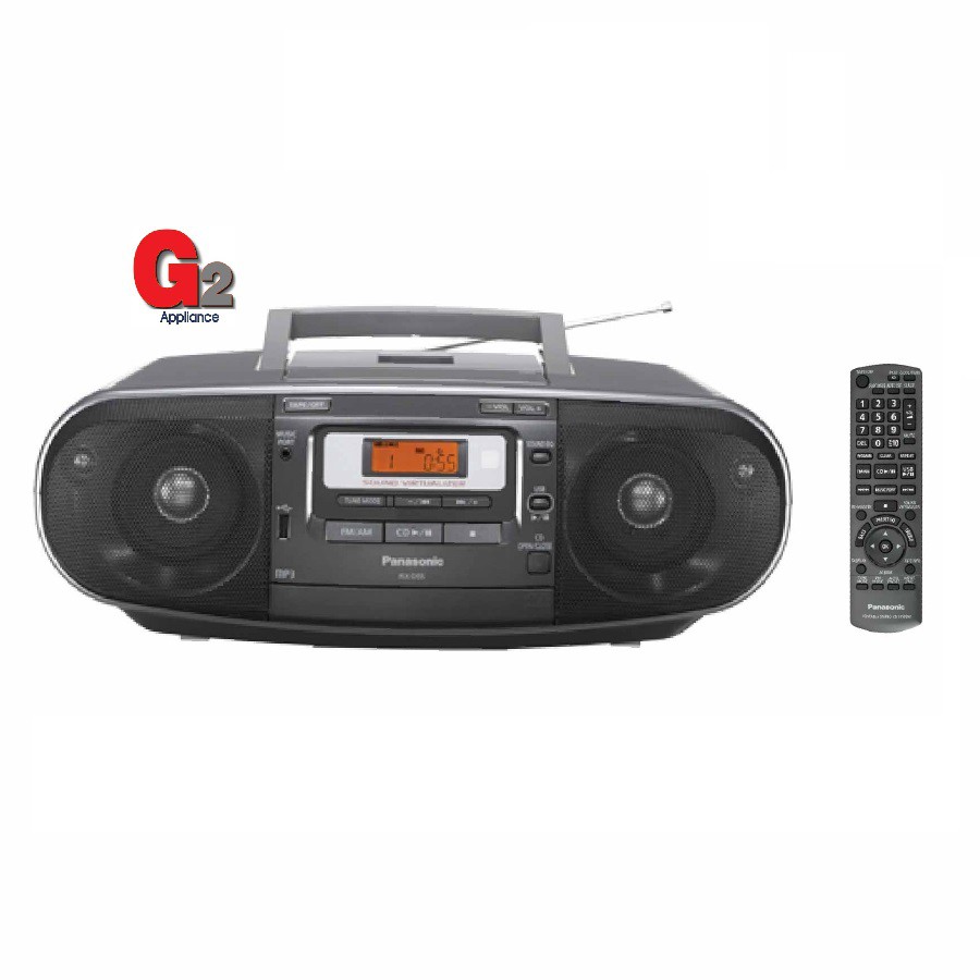 Panasonic RX-D53 Portable CD Radio Cassette player (220V)
