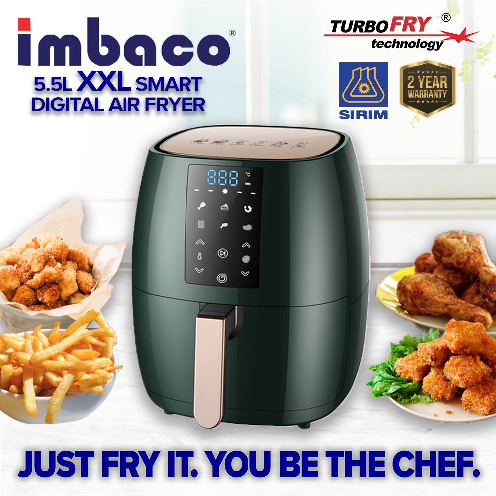 kitchenaid Imbaco TurboFRY Digital Air Fryer XXL Size TEF5L (5.5L