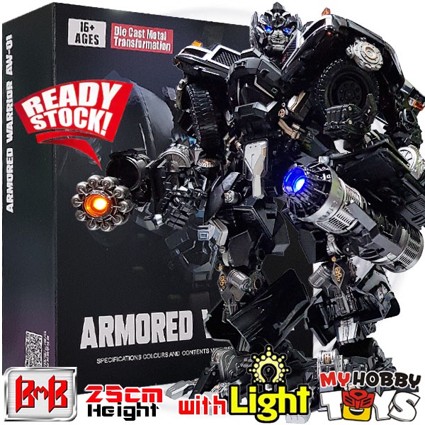 Black Mamba Transformable Robot - AW-01 / LS-09 Armored Warrior 