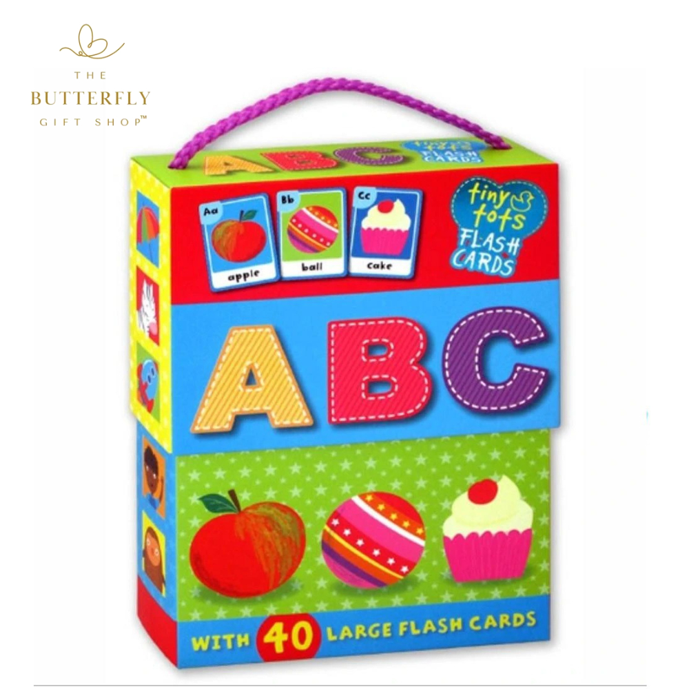 Tiny Tots Flash Cards ABC (with 40 flash cards and carry case for learning on the go!) Shopee