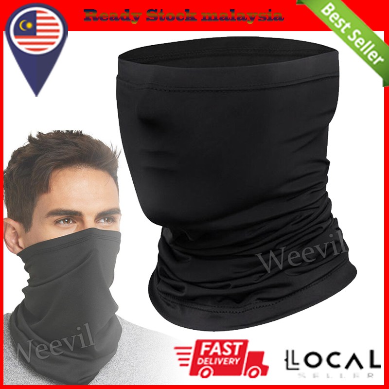 Camouflage Half Balaclava Neck Gaiter Tube Scarf For Motorcycle Cycling | Ice Silk