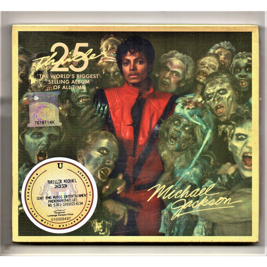 Michael Jackson -Thriller ( 25th Anniversary Edition CD + DVD ) [ The ...