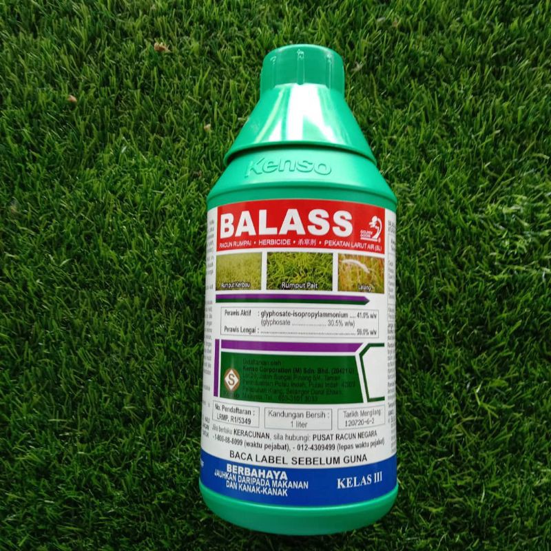 Racun Rumput Ballas 1liter Shopee Malaysia