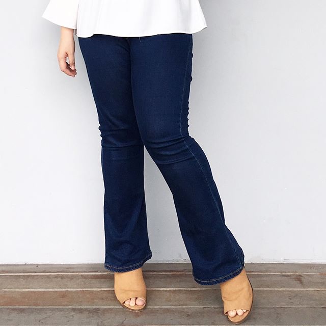 BOOTCUT JEANS PLUS SIZE Shopee Malaysia
