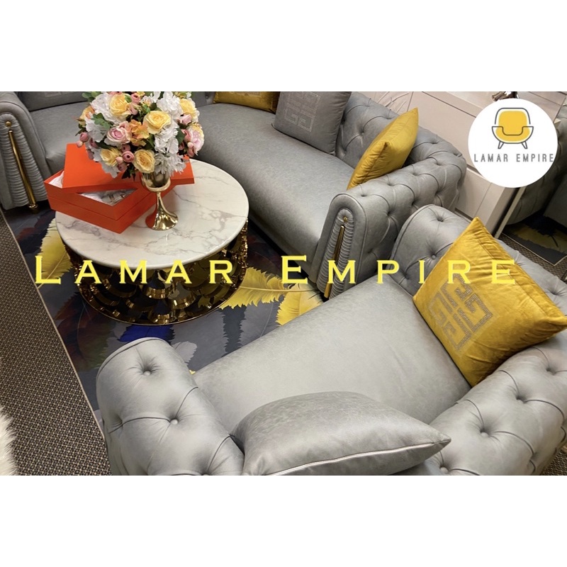 Chesterfield Modern 3 Seater + 2 Seater + 1 Seater | Shopee Malaysia